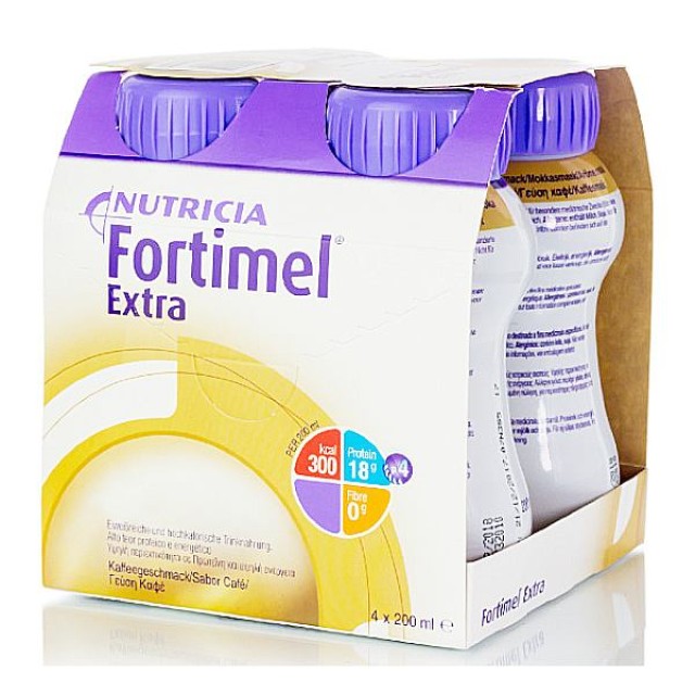 Nutricia Fortimel Extra Coffee 4x200ml