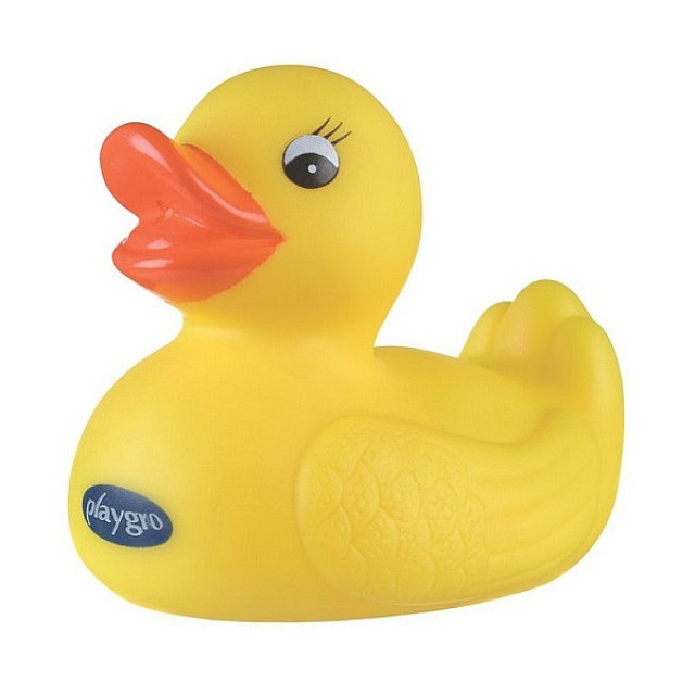 Playgro Bath Duckie Παπάκι Μπάνιου 6m+ 1 τεμάχιο