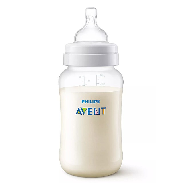 Philips Avent Μπιμπερό Κατά Των Κολικών Διάφανο 3m+ 330ml