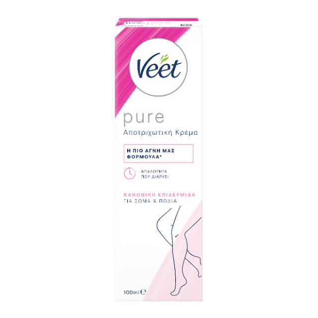 Veet Pure Depilation Cream Legs and Body 100ml