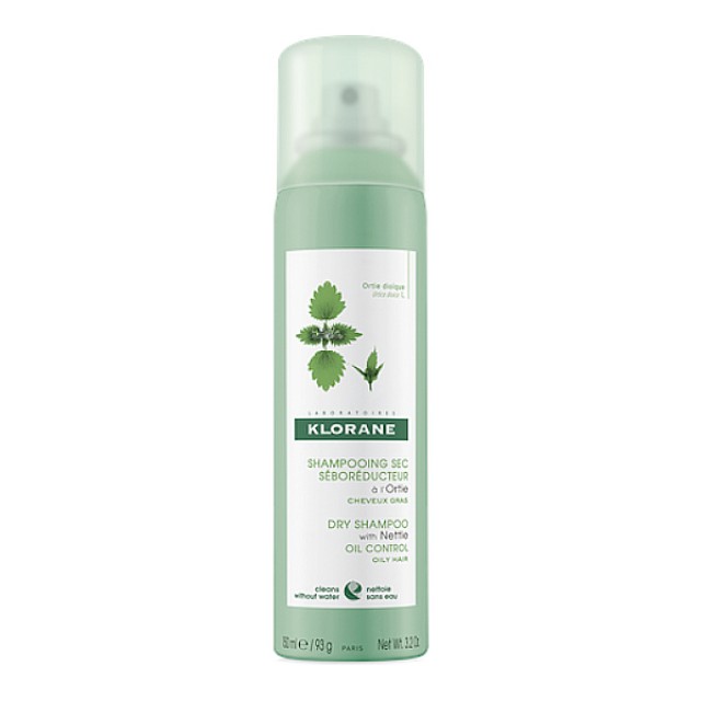 Klorane Ortie Dry Shampoo for Oily Hair with Nettle 150ml