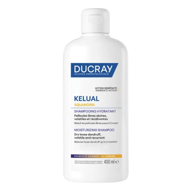 Ducray Kelual Squanorm Dry Dandruff Shampoo 400ml