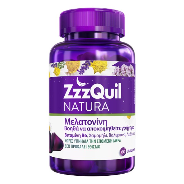 ZzzQuil Natura 60 ζελεδάκια