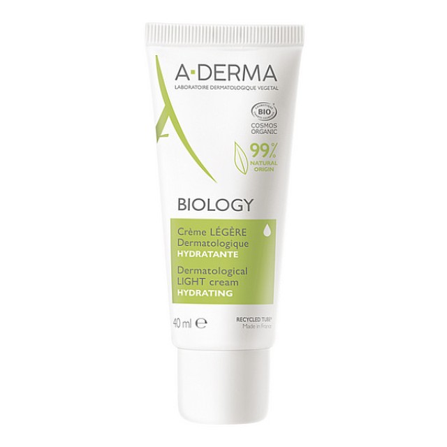 A-Derma Biology Dermatological Hydrating Light Cream 40ml