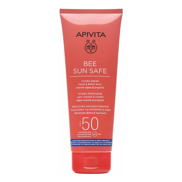 Apivita Bee Sun Safe Hydra Fresh Face and Body Milk SPF50 200ml