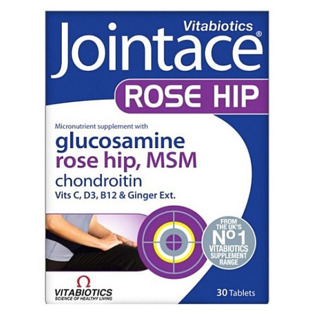 Vitabiotics Jointace Rosehip & MSM 30 ταμπλέτες