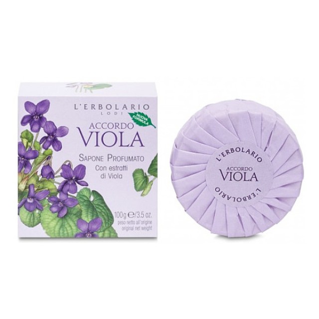 L'Erbolario Accordo Viola Aromatic Soap 100g
