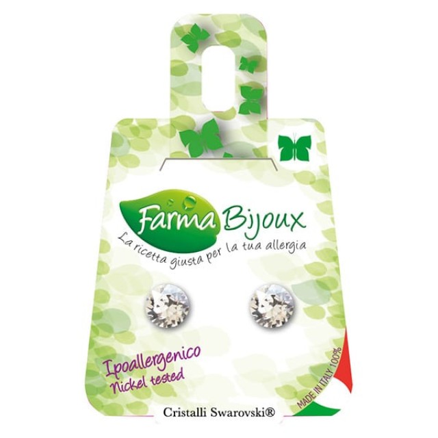 Farma Bijoux Υποαλλεγικά Σκουλαρίκια Xirius Crystal 7,15mm