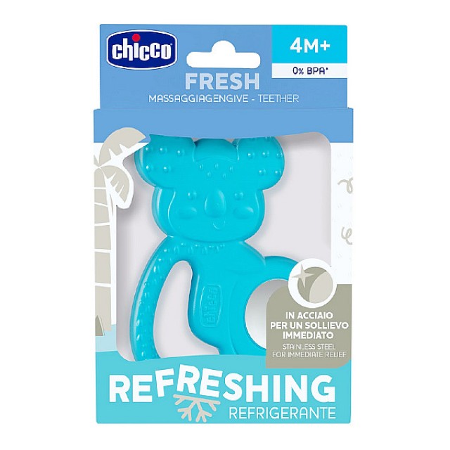 Chicco Fresh Refreshing Teether 4m+ Blue Koala 1 τεμάχιο