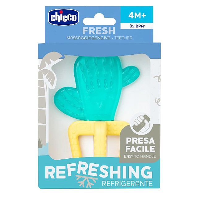 Chicco Fresh Refreshing Teether 4m+ Cactus 1 τεμάχιο