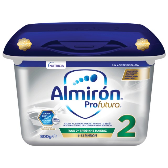 Nutricia Almiron Profutura 2 Γάλα σε Σκόνη 6m+ 800g
