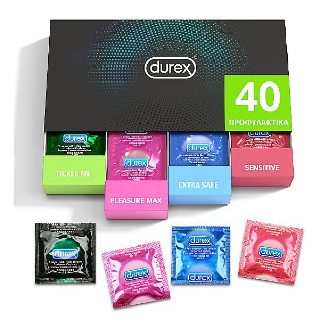 Durex Surprise Me Premium Pack 40 προφυλακτικά