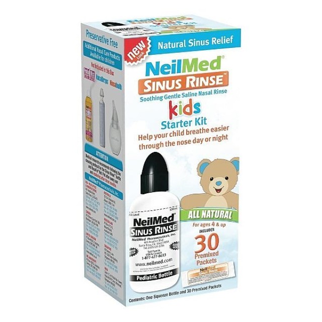 Neilmed Sinus Rinse Kids Φιάλη 120ml & 30 φακελάκια