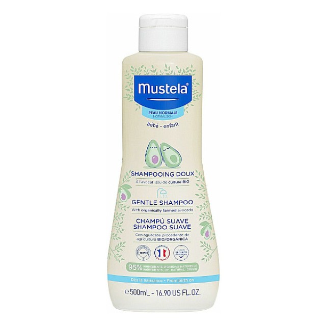 Mustela Gentle Shampoo 500ml