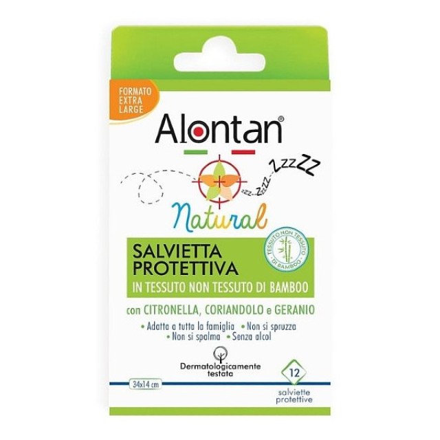 Alontan Anti-Mosquito Wipe 12 pieces