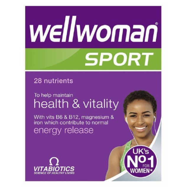 Vitabiotics Wellwoman Sport 30 ταμπλέτες