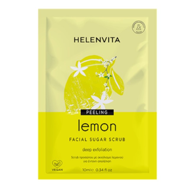 Helenvita Lemon Facial Sugar Scrub 10ml