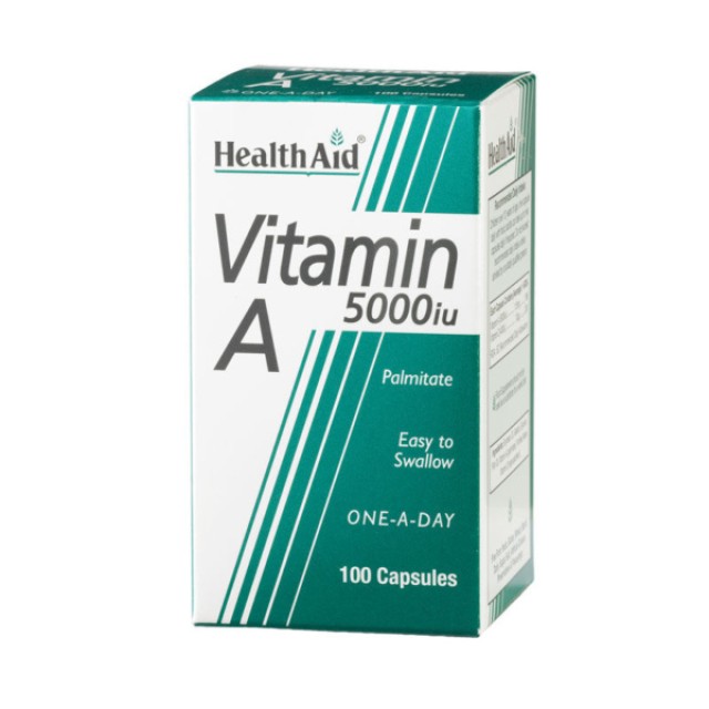 Health Aid Vitamin A 5000iu 100 capsules