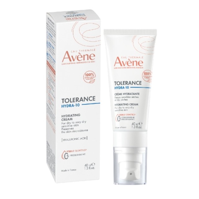 Avène Tolerance HYDRA 10 Creme Για Ξηρό - Πολύ Ξηρό Δέρμα 40ml