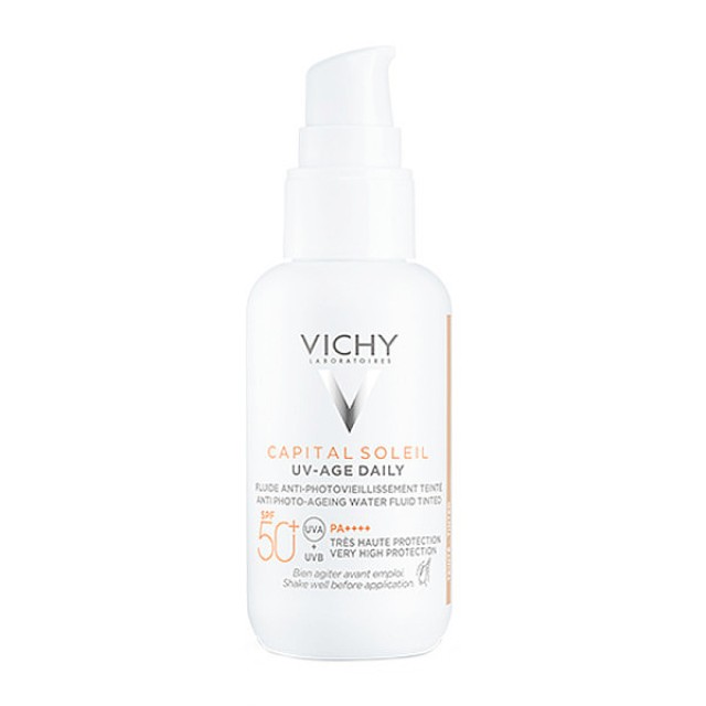 Vichy Capital Soleil UV-Age SPF50 με Χρώμα 40ml
