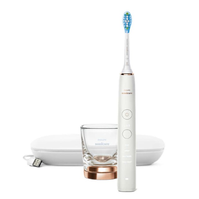 Philips Sonicare DiamondClean 9000 Rose Gold electric toothbrush
