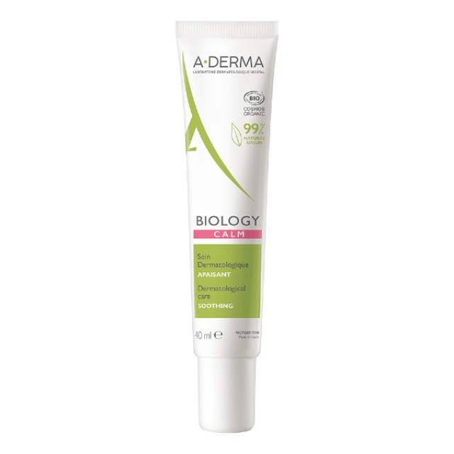 A-Derma Biology Calm Για Το Αντιδραστικό Δέρμα 40ml