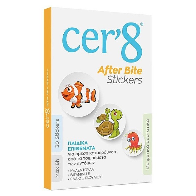 Cer8 After Bite Stickers 30 τεμάχια