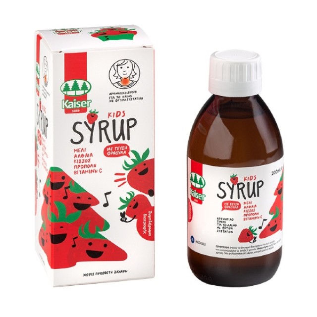 Kaiser Kids Syrup Strawberry 200ml
