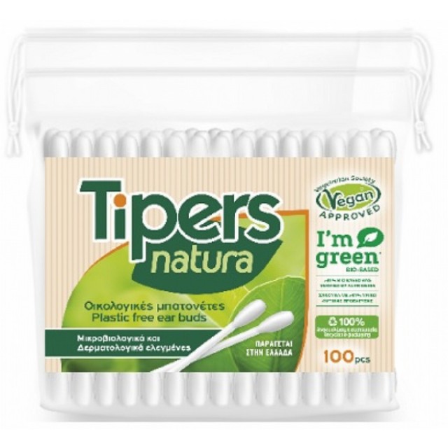 MEGA Tipers Natura Swabs 100 pieces