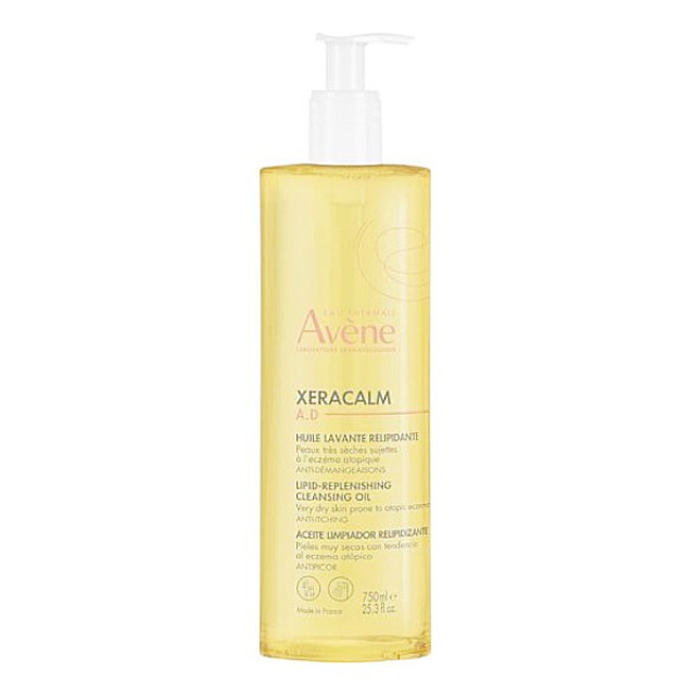 Avene Xeracalm A.D Λάδι Καθαρισμού Επαναλιπίδωσης 750ml