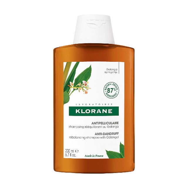 Klorane Galanga Shampoo for Oily and Dry Dandruff with Galanga 200ml