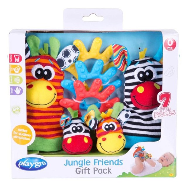 Playgro Jungle Friends Gift Pack 0m+