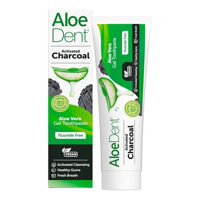Optima Aloe Dent Triple Action Charcoal Toothpaste 100ml