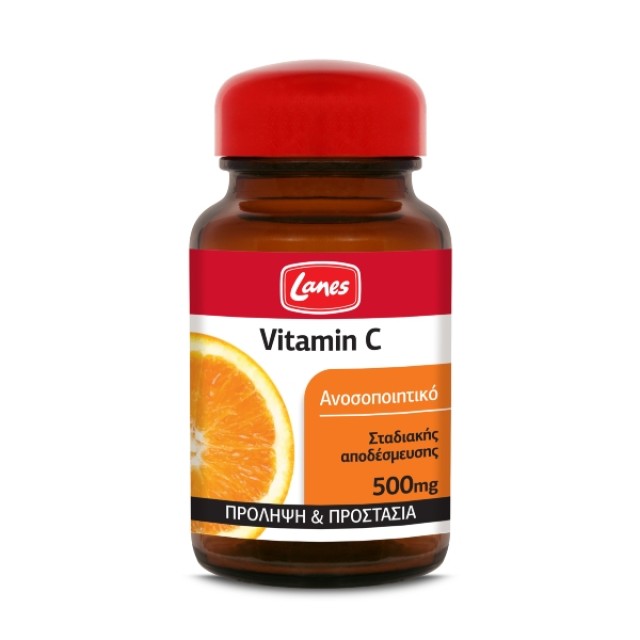 Lanes Vitamin C 500mg Orange 30 tablets
