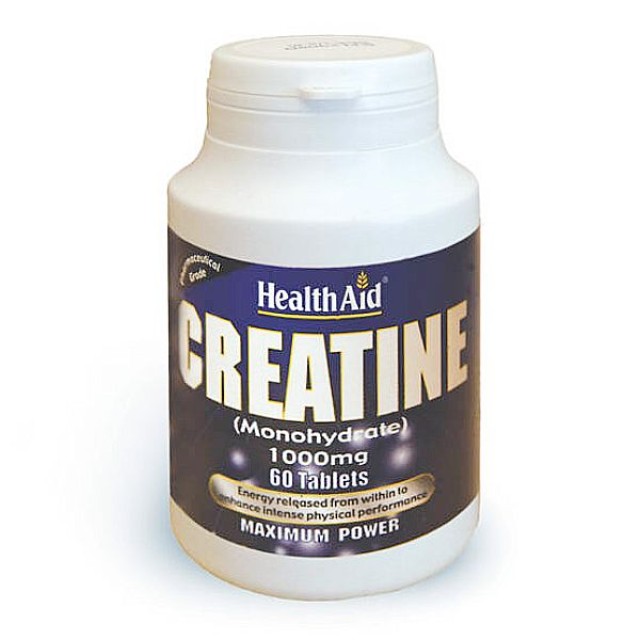 Health Aid Creatine 1000mg 60 ταμπλέτες