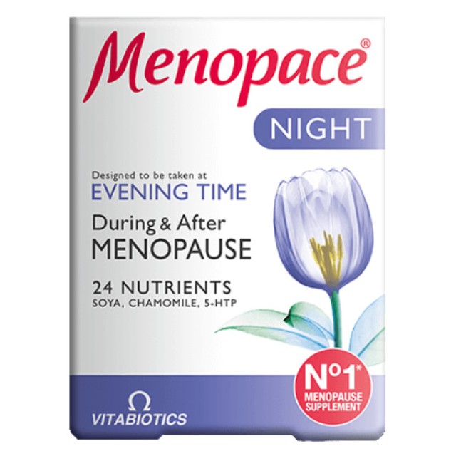 Vitabiotics Menopace Night 30 ταμπλέτες