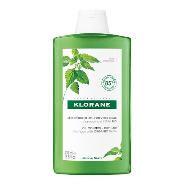 Klorane Ortie Shampoo for Oily Hair with Nettle 400ml