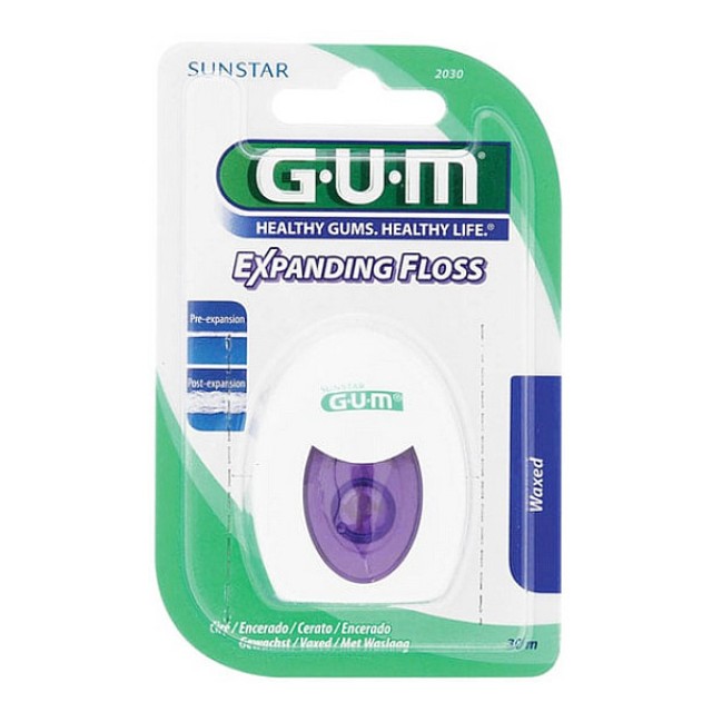 Gum Expanding Floss Οδοντικό Νήμα 30m