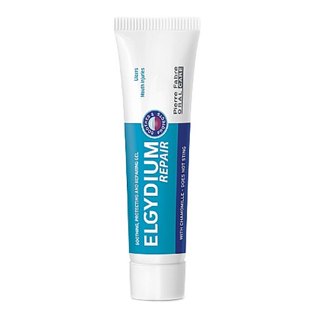 Elgydium Repair Restorative Gel For Mouth Ulcers & Irritations 15ml