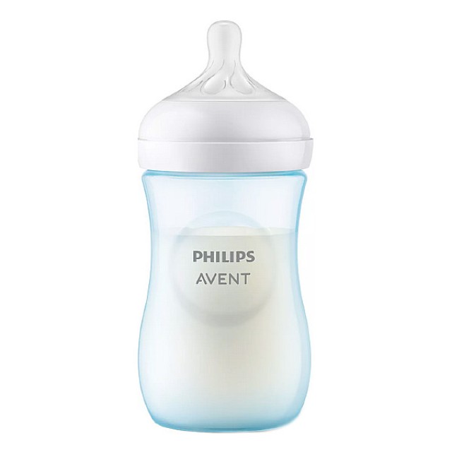 Philips Avent Natural Response Bottle Plastic 1m+ Blue 260ml