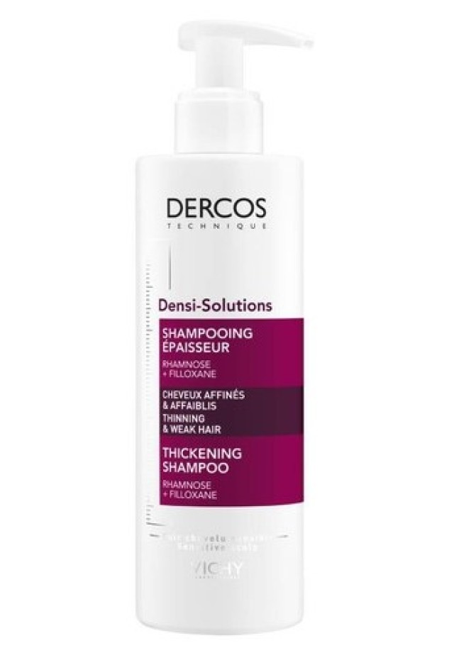 Vichy Dercos Densi-Solutions Thickening Shampoo Σαμπουάν Πύκνωσης 400ml