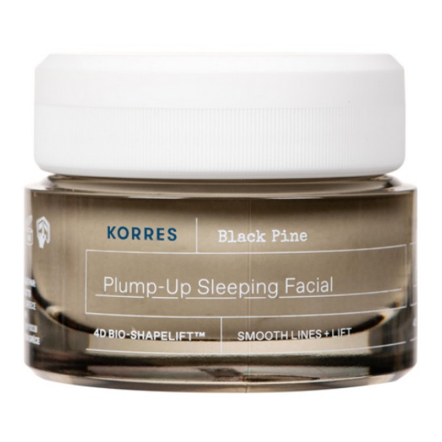 Korres Black Pine 4D Plump-Up Sleeping Facial 40ml