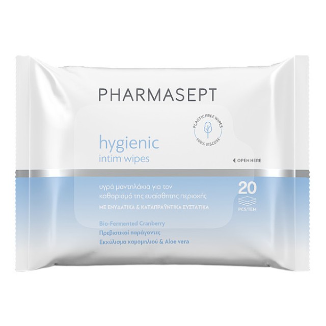 Pharmasept Hygienic Intim Wipes 20 τεμάχια