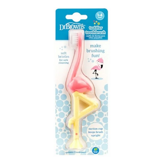 Dr. Brown's Flamingo Children's Toothbrush 1-4 years 1 piece