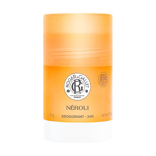 Roger & Gallet Neroli 24h Deodorant 50g
