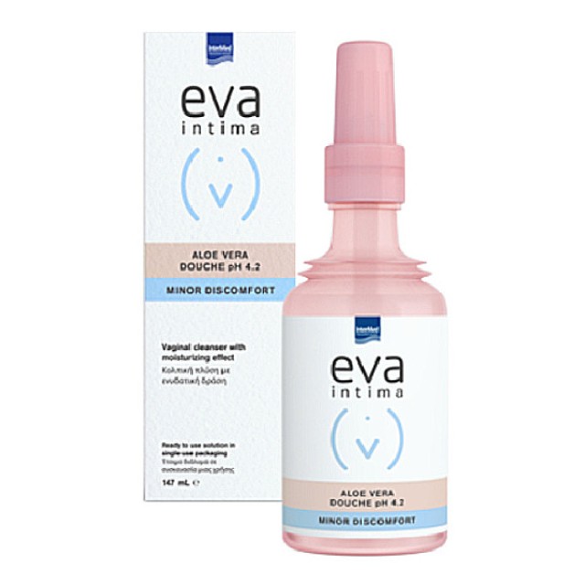 Intermed Eva Intima Aloe Vera Douche pH 4.2 Vaginal Cleanser 147ml