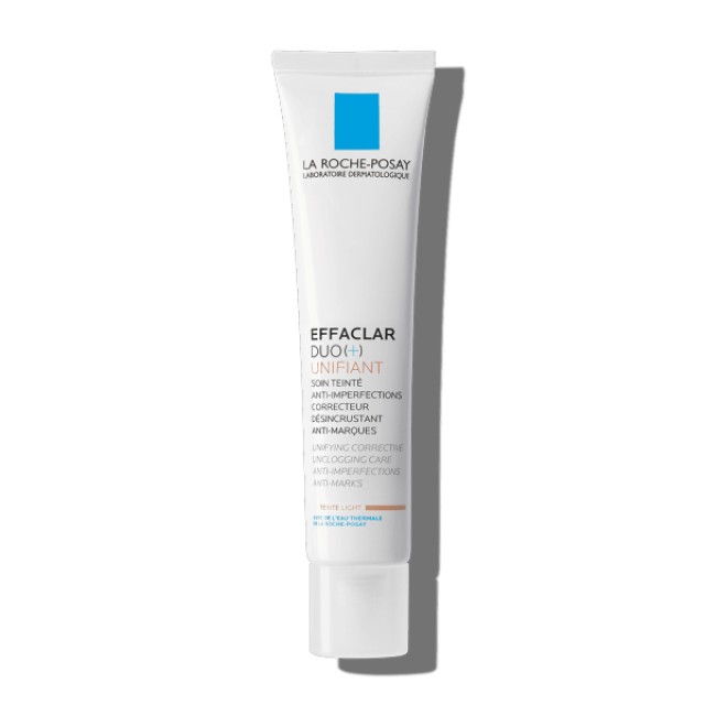 La Roche Posay Effaclar Duo(+) Unifiant Cream With Color For Acne - Light Shade 40ml