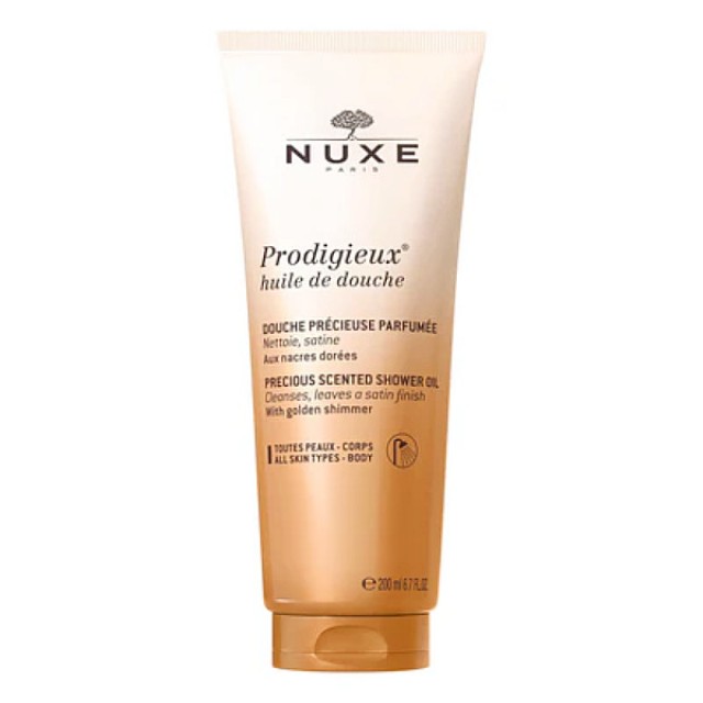 Nuxe Prodigieux Precious Scented Shower Oil 200ml