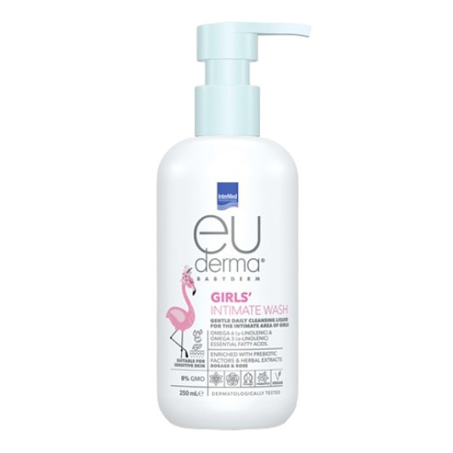 Intermed Euderma Babyderm Girls Intimate Wash 250ml