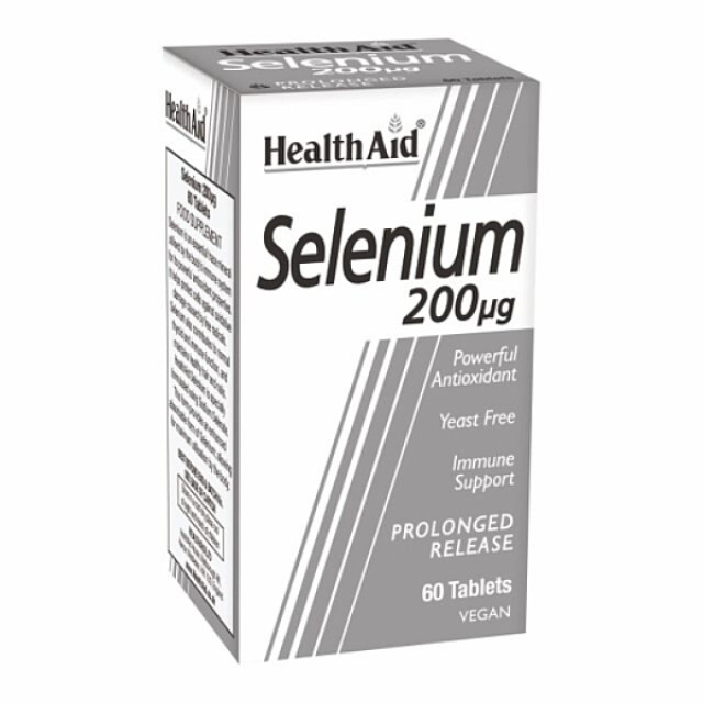 Health Aid Selenium 200μg 60 tablets